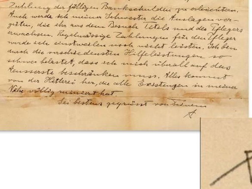 Surat Tulisan Tangan Einstein Dilelang Rp 1,8 M, Isinya Mengutuk Hitler Surat Tulisan Tangan Einstein Dilelang Rp 1,8 M, Isinya Mengutuk Hitler