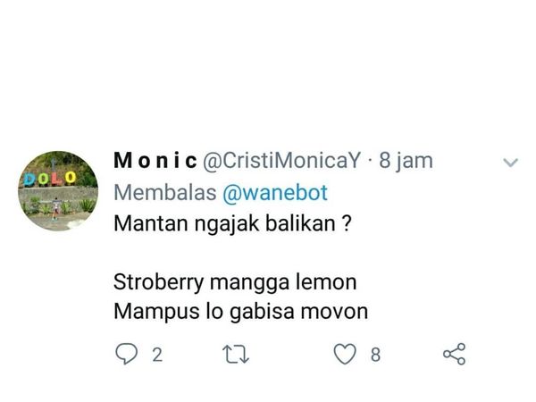 Mantan Ngajak Balikan? Jawab Pakai Pantun Makanan yang Kocak Ini