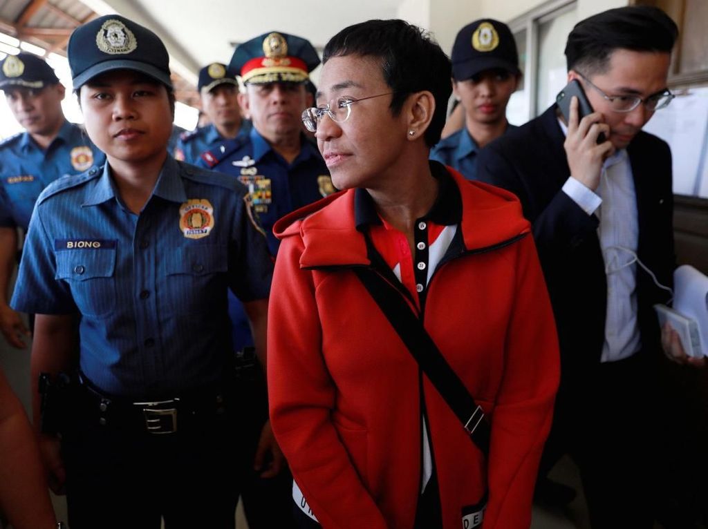 Bebas Usai Bayar Jaminan, Ini Kata Wartawan Pengkritik Duterte Bebas Usai Bayar Jaminan, Ini Kata Wartawan Pengkritik Duterte