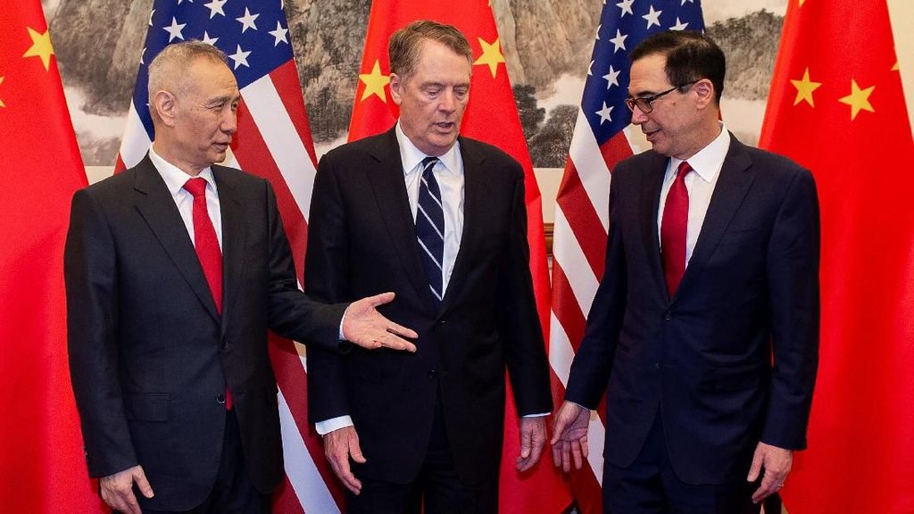 Mau Setop Perang Dagang, AS-China Berunding Lagi