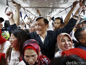 Jajal MRT, Luhut Semringah Banget