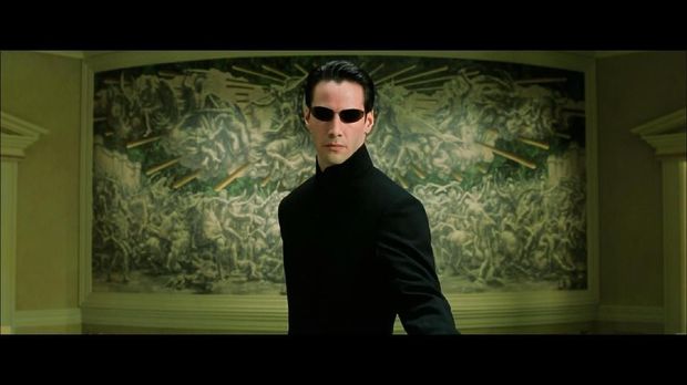 Keanu Reeves di film Matrix