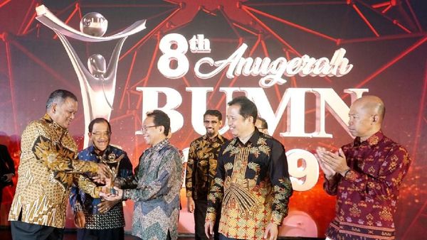 Suasana Anugerah Penghargaan BUMN 2019