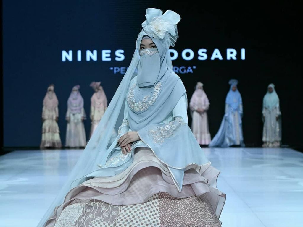 Desainer Bandung Rilis Baju Pengantin Bercadar, Dijual Rp 20 Jutaan