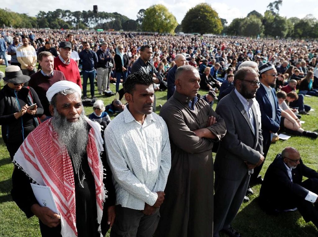 Ribuan Orang di Memorial Teror New Zealand, Nama-nama Korban Dibacakan