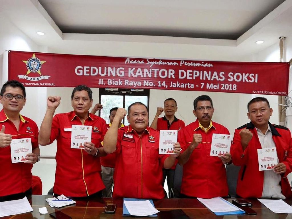 Garda Soksi Mantap Menangkan Jokowi Dua Periode Garda Soksi Mantap Menangkan Jokowi Dua Periode