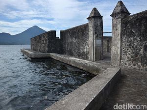 Potret Benteng Kalamata Saksi Bisu Kejayaan Maluku di Masa Lalu