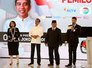 Jokowi vs Prabowo di Debat Keempat, Siapa yang Rebut Hati Netizen?
