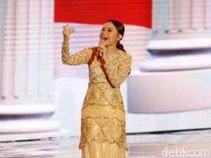 Salah Lirik Lagu Indonesia Raya di Debat Capres, Rossa Minta Maaf Salah Lirik Lagu Indonesia Raya di Debat Capres, Rossa Minta Maaf