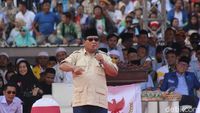 Kemeriahan Kampanye Akbar Prabowo-Sandi di Sidoarjo
