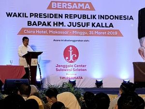 JK Sindir Pemimpin yang Emosi Saat Debat JK Sindir Pemimpin yang Emosi Saat Debat