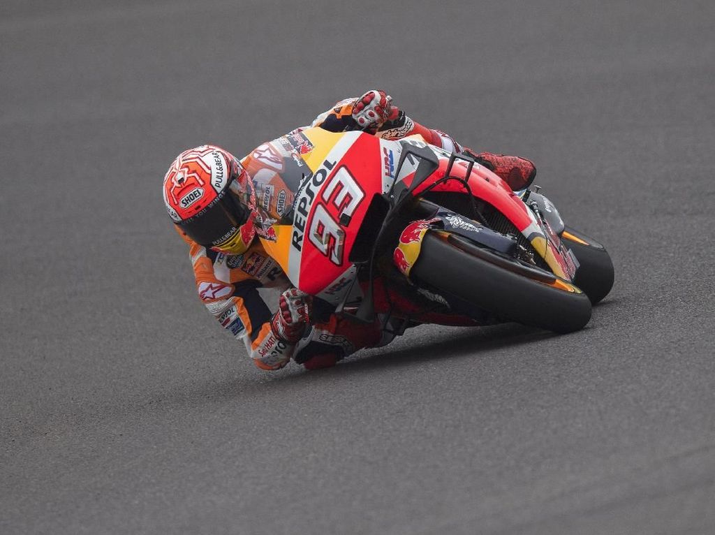 Meski Balapan Virtual, Marc Marquez Bakal Tetap Gas Pol Meski Balapan Virtual, Marc Marquez Bakal Tetap Gas Pol