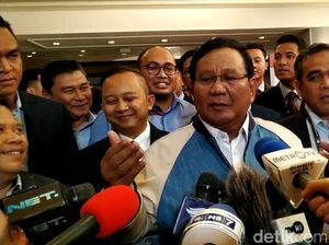 Melihat Lebih Detail Jaket Prabowo Buatan Didit Hediprasetyo