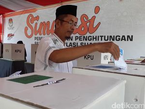 Simulasi Pemilu di Brebes, Pemilih Butuh 5-7 Menit untuk Nyoblos
