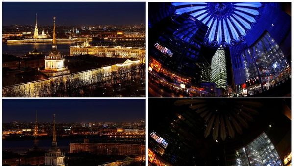 Before-After, Aksi Earth Hour di Berbagai Belahan Dunia