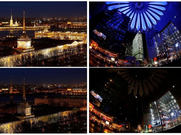 Before-After, Aksi Earth Hour di Berbagai Belahan Dunia