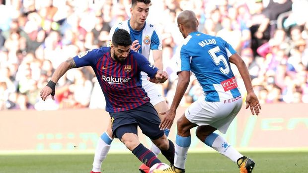 Messi Gemilang, Barcelona Kalahkan Espanyol