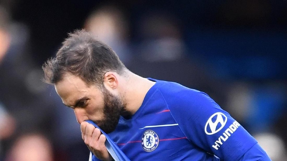 Chelsea berencana pulangkan Gonzalo Higuain ke Juventus (Laurence Griffiths/Getty Images)