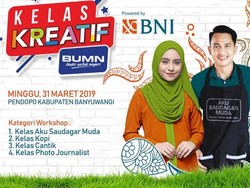 Di Kelas Kreatif BUMN,BNI Ajarkan Milenial Banyuwangi Andal Berbisnis