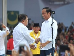 Jokowi: Saya dan JK Selalu Beriringan, Tak Pernah Berbeda