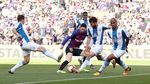 Sinar Messi di Derby Catalunya