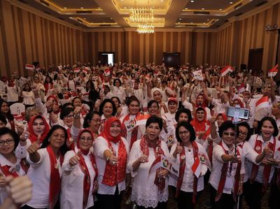 Deklarasi Dukungan Istri Pensiunan TNI AD untuk Jokowi-Maruf