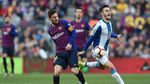 Sinar Messi di Derby Catalunya