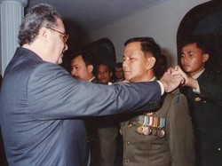 Prabowo Kenang Momen Terima Medali Penghargaan Militer dari Prancis