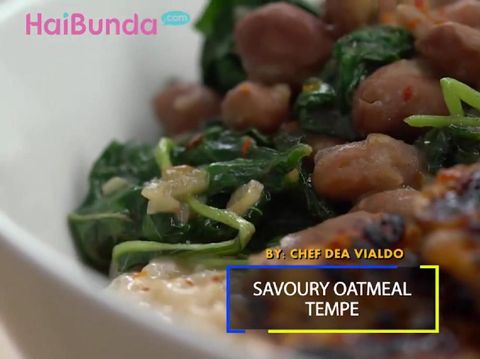 Savoury Oatmeal Tempe/