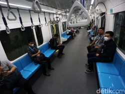 Beroperasi Lagi, MRT Gratis Hingga Tengah Malam