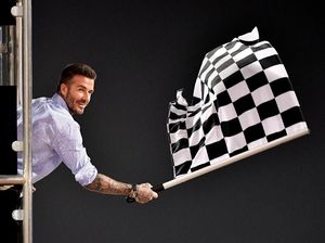 Dari GP Bahrain, David Beckham Dukung Solskjaer