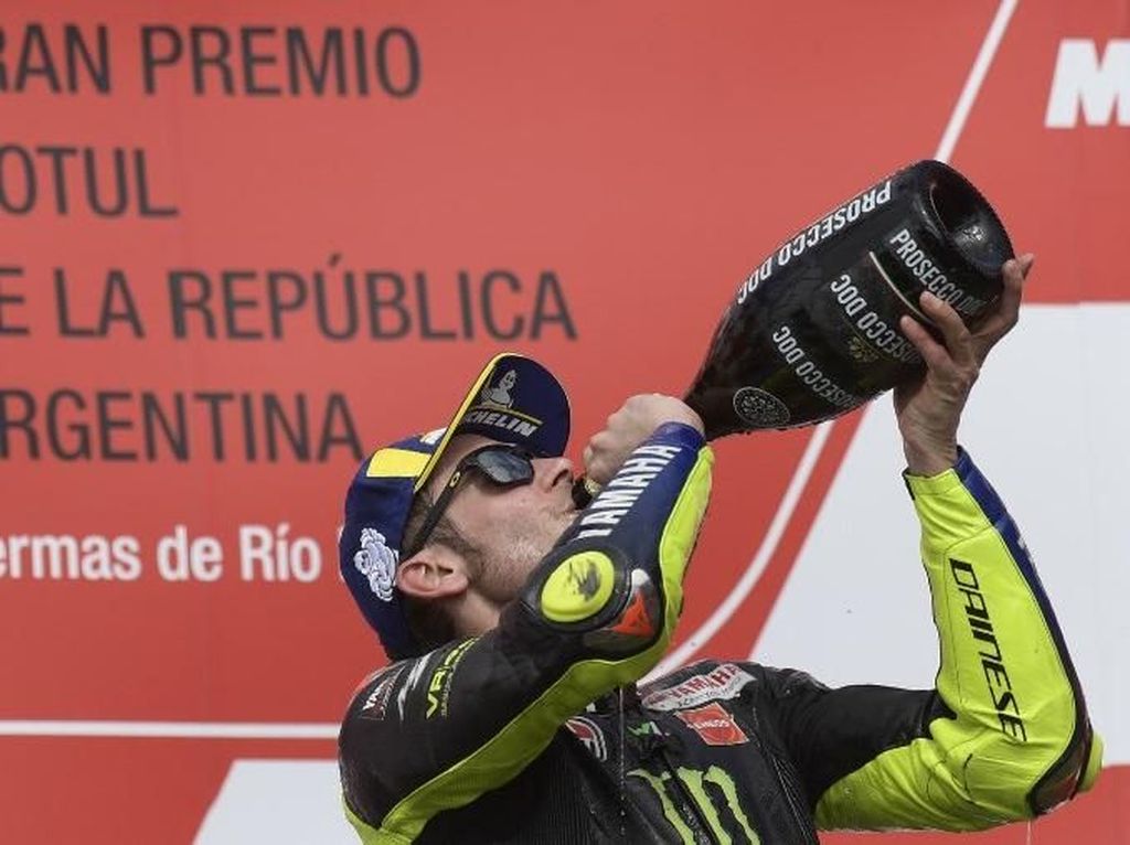 Gemilang di MotoGP Argentina, Rossi Dijagokan Rumah Taruhan Lagi