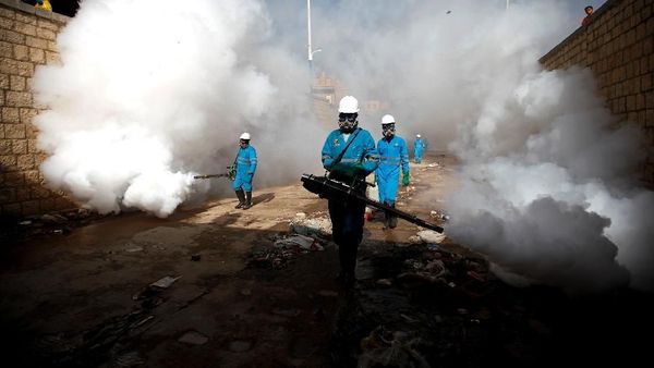 Aksi Basmi Wabah Kolera di Yaman