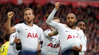 Spurs menyamakan kedudukan pada menit ke-70. Lucas Moura yang membukukan namanya di papan skor. (Foto: Paul Childs/Action Images via Reuters)