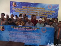 Mantan Napi Teroris di Lamongan Komitmen Jaga Pemilu 2019 Damai