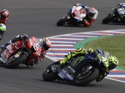 Marquez Superior di MotoGP Argentina, Rossi Asapi Dovizioso