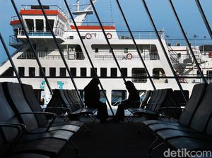 Penampakan Mal Dermaga Eksekutif Merak-Bakauheni