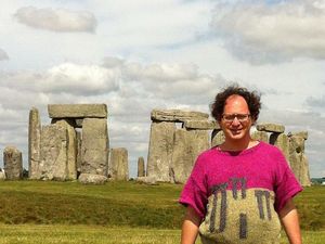 Foto: Viral di Instagram, Gaya Unik Tukang Rajut Keliling Dunia