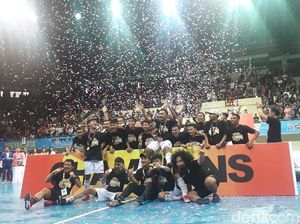 Vamos Mataram FC Hat-trick Juara Pro Futsal League