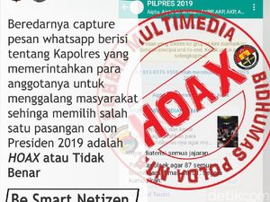 Beredar Screenshot Grup WA Dukung 01, Kapolres Bima: Itu Hoax Beredar Screenshot Grup WA Dukung 01, Kapolres Bima: Itu Hoax