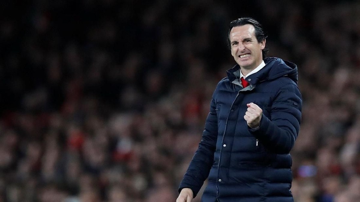 Manajer Arsenal, Unai Emery. (Foto: David Klein/Reuters)