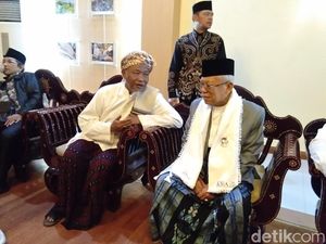 Maruf Amin Pernah Galau, Curhat ke Megawati soal Kostum Pilpres