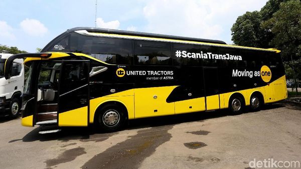 Bus Scania untuk Trans Jawa