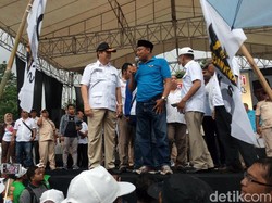 Hashim dan Jamal Mirdad Buka Kampanye Akbar Prabowo di Salatiga