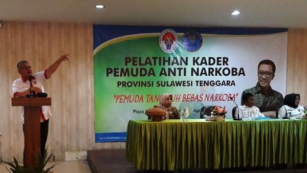 Pelatihan Kader Inti Pemuda Anti Narkoba