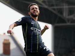 Bernardo Silva kembali menunjukkan tajinya untuk Manchester City saat mencetak satu gol dan satu assist melawan Fulham yang dimenang dengan skor 2-0. (Andrew Couldridge/Reuters)
