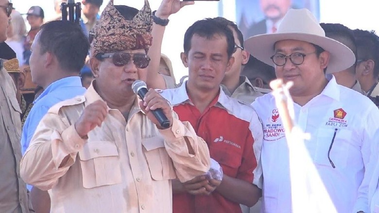 Prabowo: Hai Tikus-tikus, Kalau Prabowo-Sandi Berkuasa Kau Masuk Lubang!