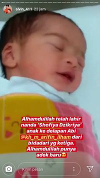 Instagram Story Muhammas Alvin Faiz