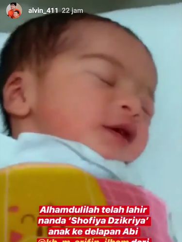 Makna Indah di Balik Nama Anak Kedelapan Ustaz Arifin Ilham