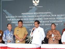 Bareng Gubernur Olly, Jokowi Resmikan Operasi KEK Bitung